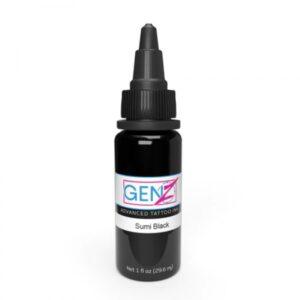 GEN-Z Black Sumi - Intenze Japaneze Tattoo Ink