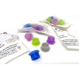 Värvitopsid Alusel  - 13mm, Silikonist steriilses pakendis 5tk